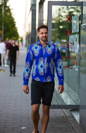 Chemise / Shirt - EDEN chemise MOD’IN S Bleu 