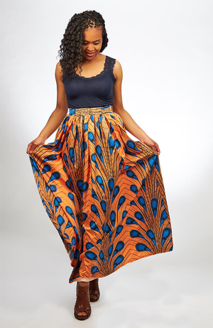 Jupe orange top