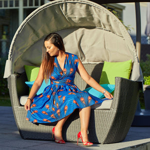 Robe / Dress - ROBICHE BLUE robe MOD’IN 